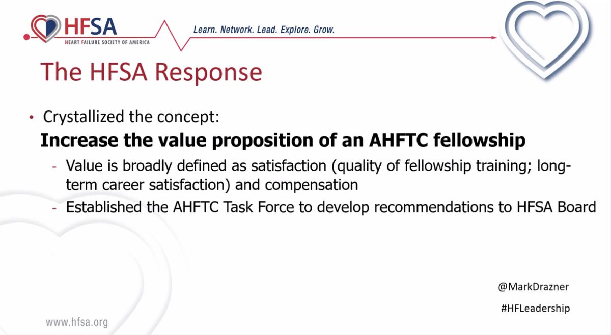 Coming up with the right solutions @MarkDrazner discussing the @HFSA response #HFLeadership