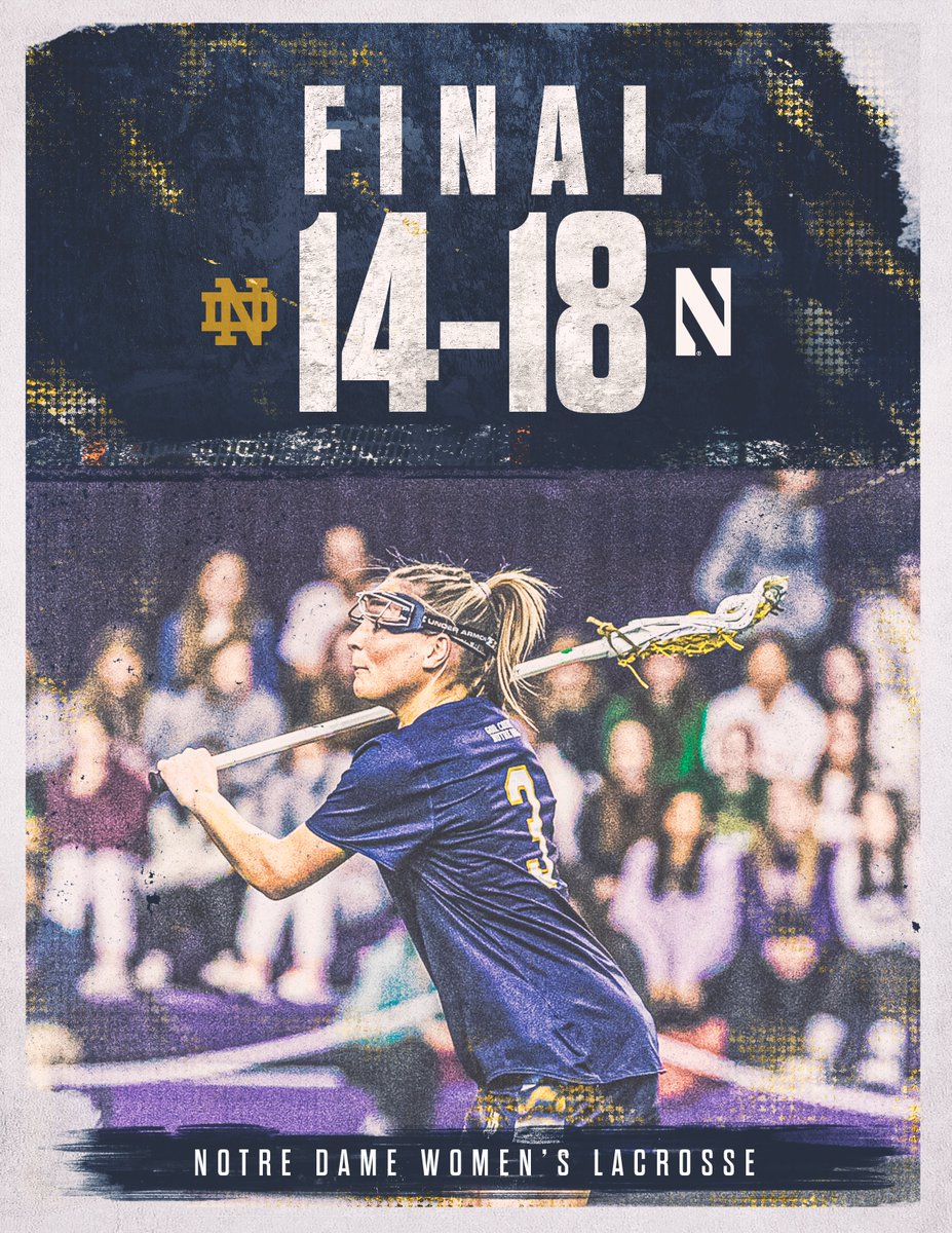 NDWomensLax's tweet photo. Final from Evanston.

Irish are back home on Sunday as they host Central Michigan at 3 p.m.

#GoIrish☘️ https://t.co/E2sXkD18s8