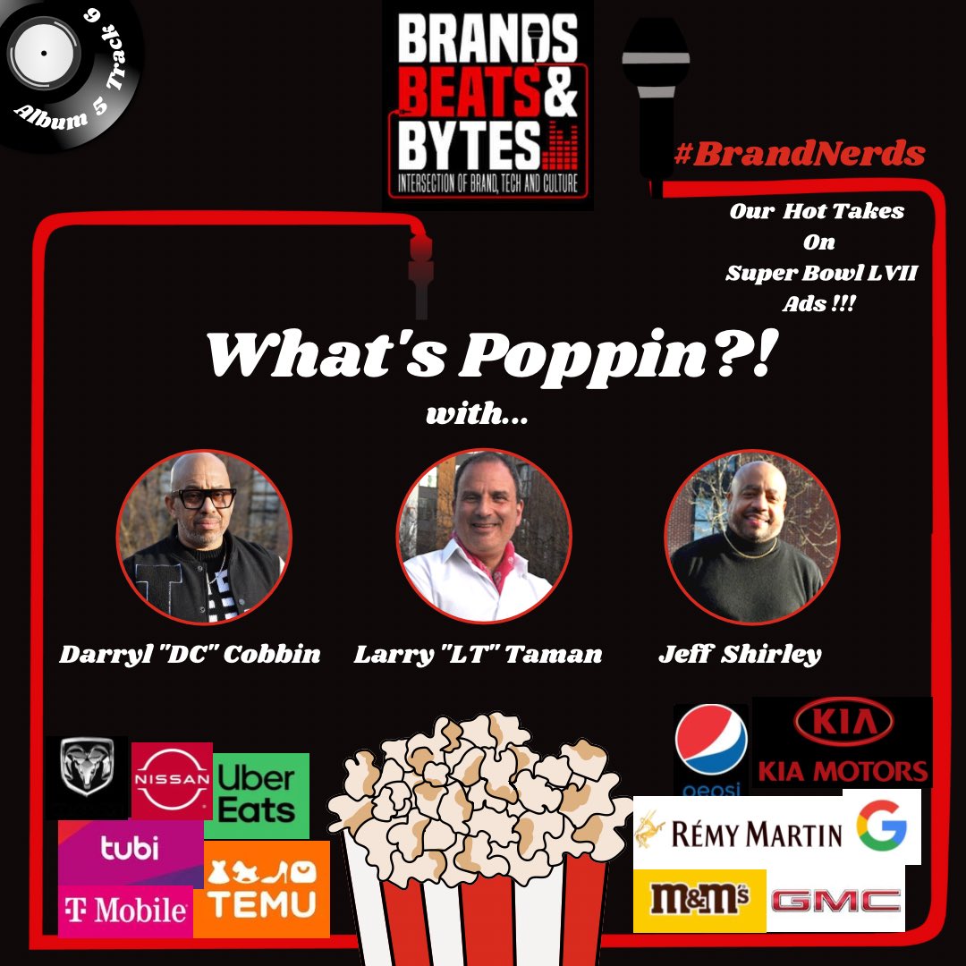 brandbeatbyte's tweet photo. What’s Poppin Brand Nerds?! Listen, Subscribe, Share

https://t.co/5lSK0878Vt https://t.co/ZTKKsy6Qpq