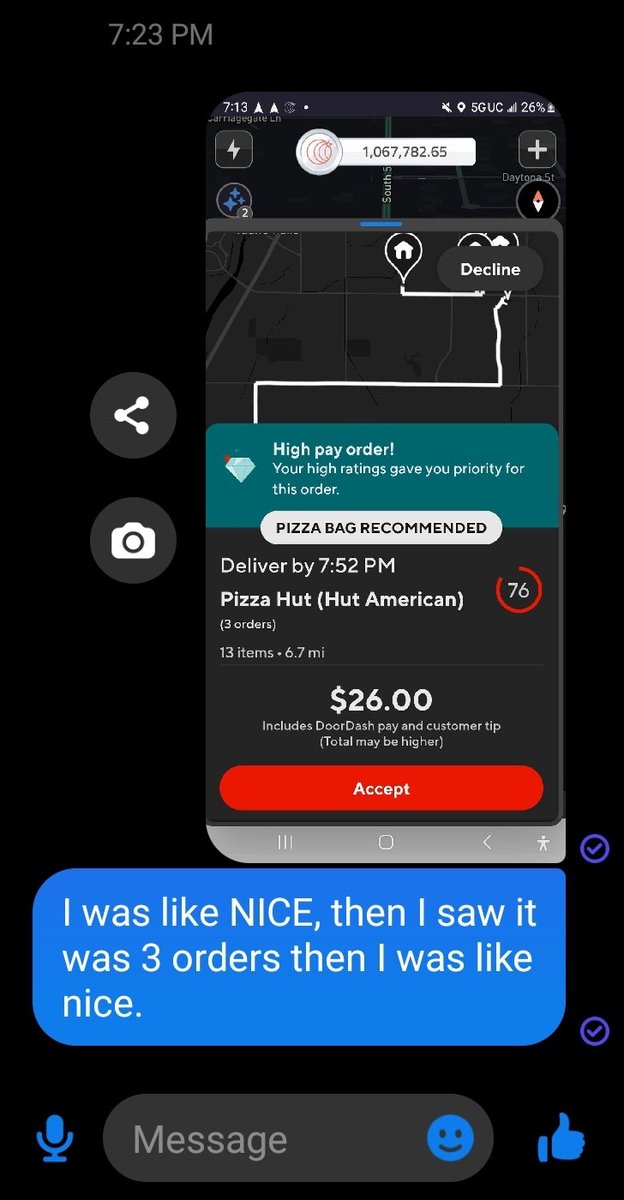 jaero_x's tweet photo. I always inadvertently advertise COIN App via screenshot, lol. It's just always running "in the background," what can I say? 🤷♂️
#XYO #CoinApp #DasherApp https://t.co/0aZwtTpg45