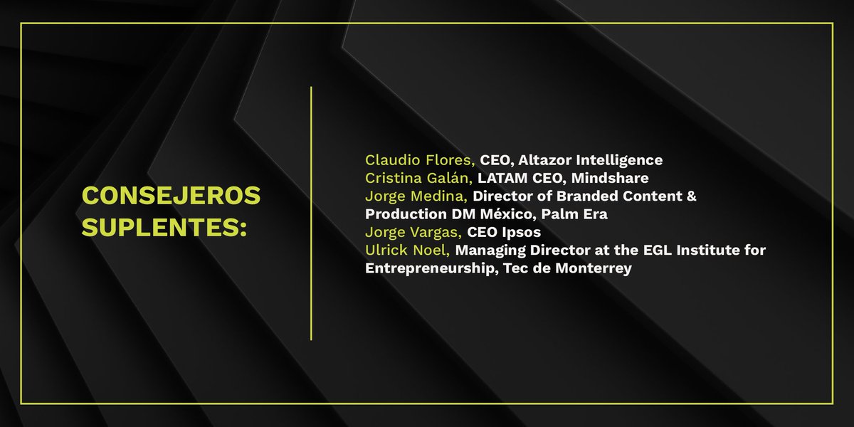 Hace unos días se llevó a cabo la Asamblea General de Socios AVE en la cual tuvimos el gusto de nombrar a nuestros nuevos miembros del consejo con miras hacia un 2023 lleno de resultados favorables.

#SomosAVE