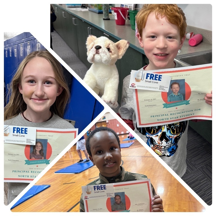 Some hard working #STPnorthelementary students being recognized for their responsibility, grit, and leadership!