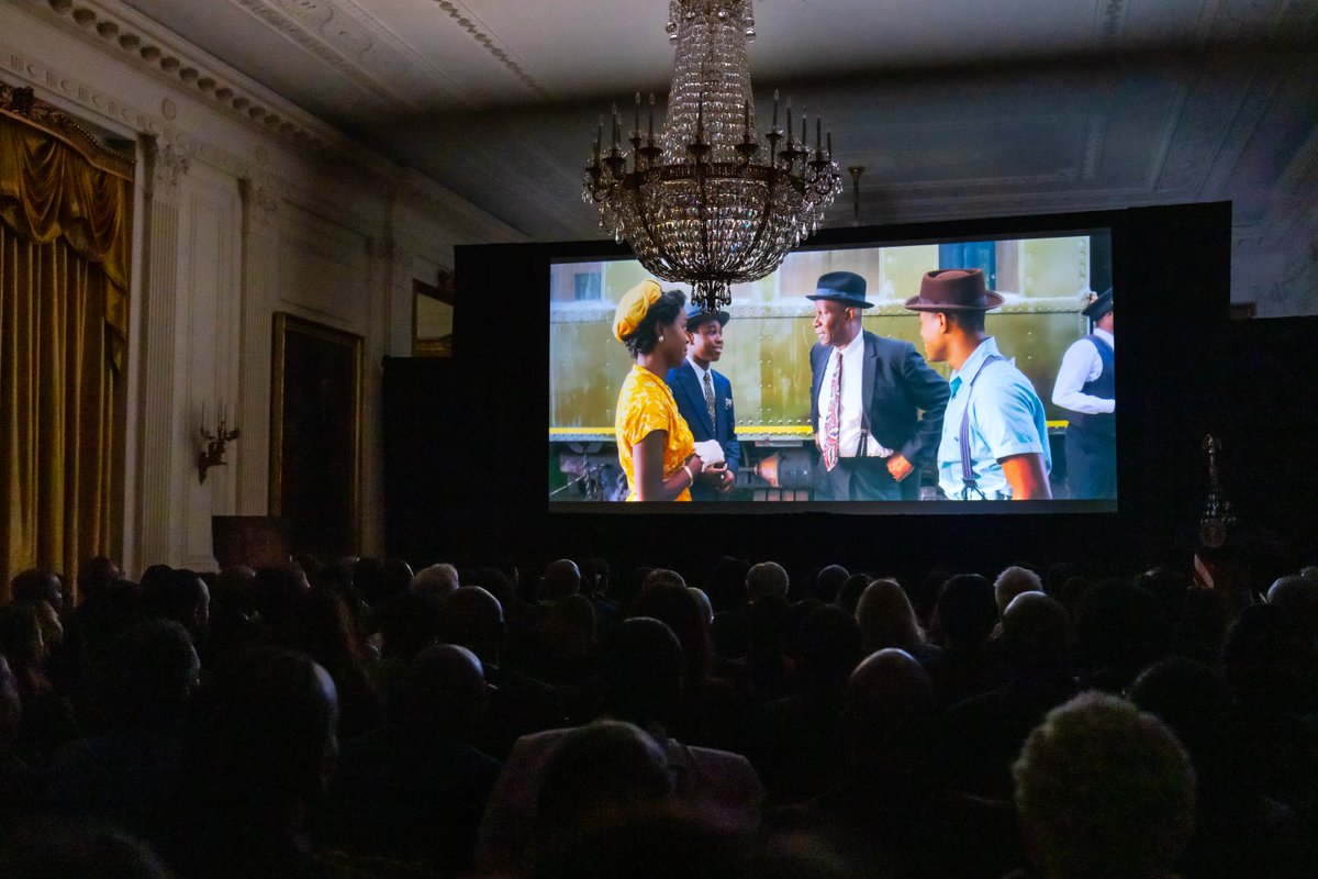 Tonight, we hosted a screening of “Till” at the White House. This film tells the powerful story of a mother’s loss, Emmett Till’s promise, and our nation’s reckoning. Let this drive us as we work to fulfill the promise of America – for all Americans.