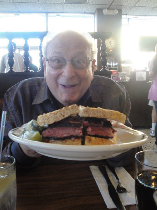 @LangersDeli I wanted to share this with you. Today is the 5th anniversary of my Dad’s passing. This pic of the first time I brought him for one of your sandwiches is one of my all time favorites. Thank you for a happy memory I can go back to time and time again.