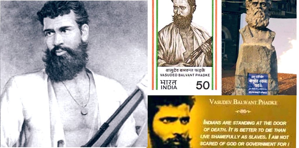 BJP_VINAYSHARMA's tweet photo. Revolutionary freedom fighter Vasudev Balwant Phadke was popularly known as the father of India's armed revolution. 

My heartfelt tributes to the great hero who inspired thousands of youths to join Indian freedom struggle.
#Vasudevbalwantphadke https://t.co/g3NJiBpO62