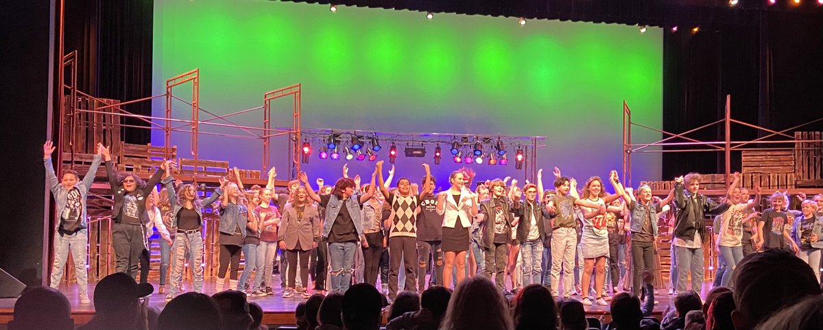Congratulations to the cast and crew of <a href="/112MSmusical/">112 MS Musical</a> on the opening night of Rock of Ages! Don’t miss out - four shows left of their run!