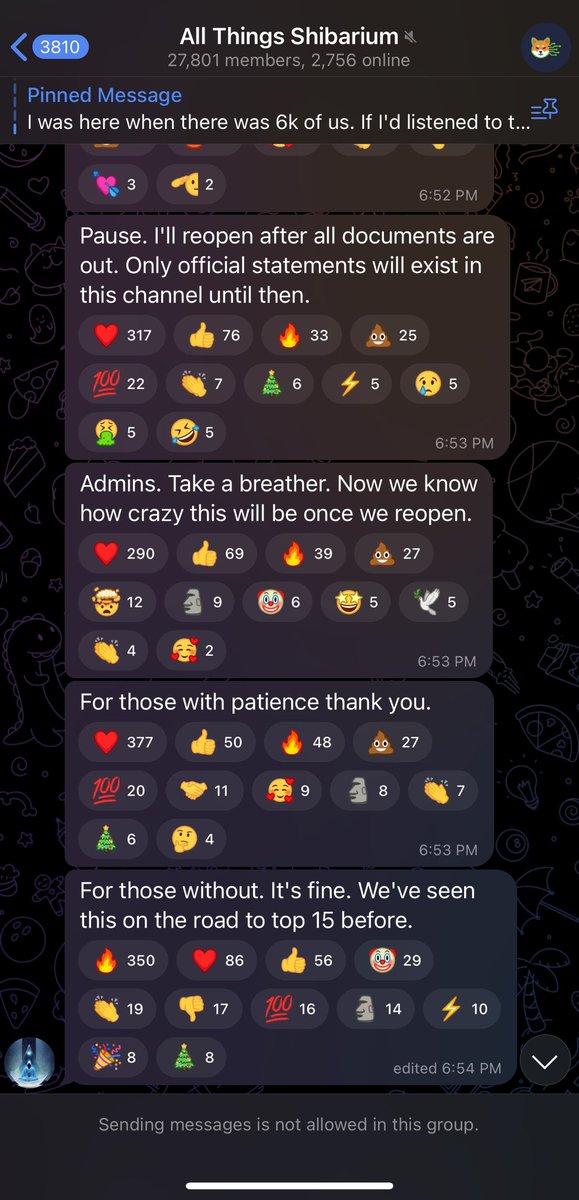 Shibarium_Net's tweet photo. 👀 Look at all the positive reactions and anticipation for #SHIBARIUM launch 🚀 

Invite link to official All Things Shibarium TG - https://t.co/FVXytzbkgz https://t.co/MVuuDAq6kJ
