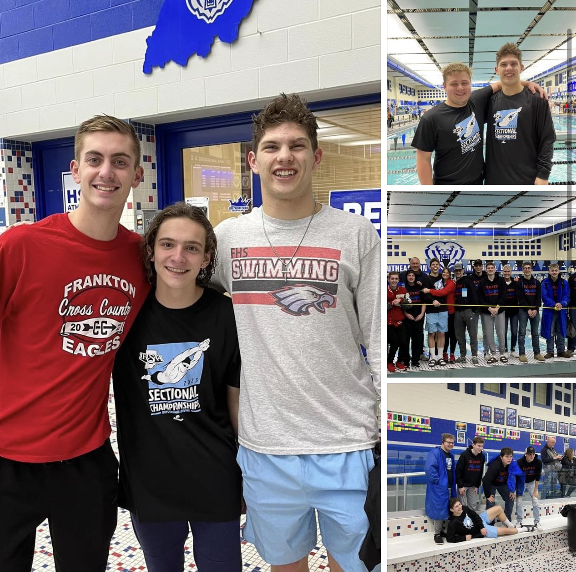 FranktonAthleti's tweet photo. Sectional Update:

Hunter and Ethan are alternates and Jack is moving on!

#EaglesSoar https://t.co/HK5aRoL8hm