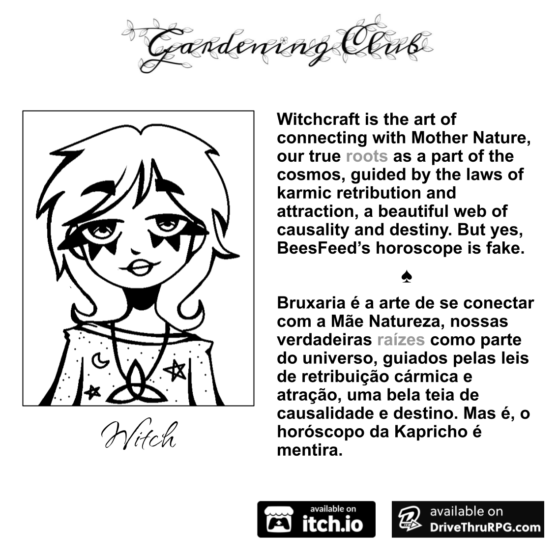 wizardofoxgames's tweet photo. After studying so much about this beautiful web of casuality and destiny, you might realize some of it should actually be untagled.

Use your #witch powers to get to the root of things: https://t.co/UQRO3w7Yt9 https://t.co/JTG7Fh3K6g