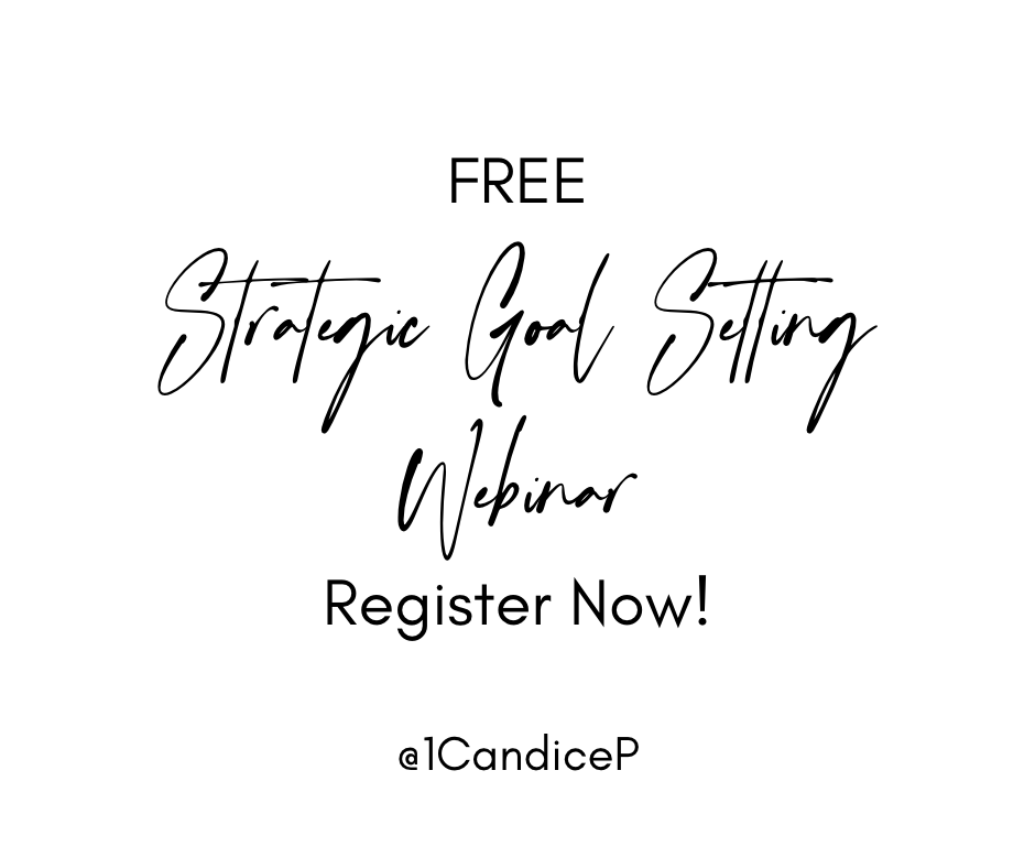 1candicep's tweet photo. ✨ FREE Webinar | 2.23.2023 | 8pm EST ✨
I'll be hosting my 1st webinar! I'm excited to share my 4-steps to strategically setting goals AND accomplishing them
#1CandiceP #FaithAndMindsetCoach #BirthdayMonth #ItsFree #Goals #Accomplish #Strategy #Faith #Jesus #Confidence #Humility https://t.co/VdBDfmp7QF