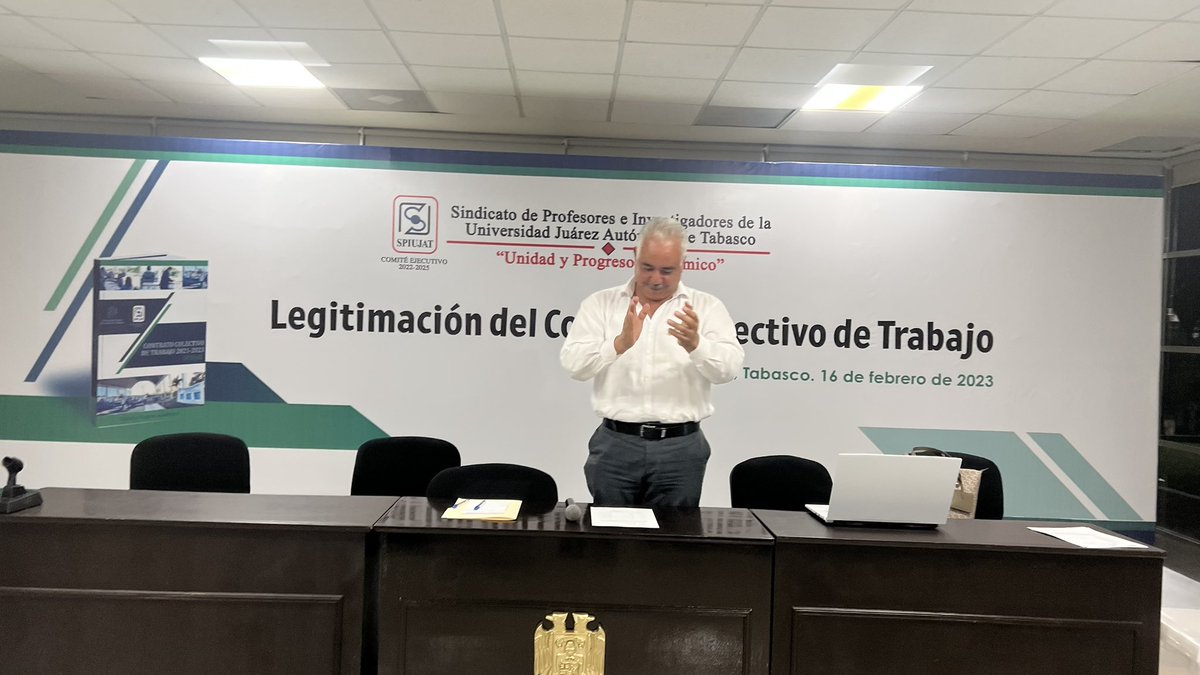 SPIUJAT2's tweet photo. Hoy demostramos que juntos somos poderosos. SÍ SE PUDO!! Con un 97.4% a favor, dijimos SI a la Legitimación de nuestro Contrato Colectivo de Trabajo. Gracias a todos nuestros agremiados por el respaldo y apoyo total a este Comité Ejecutivo. https://t.co/pu6CnRJ0xW