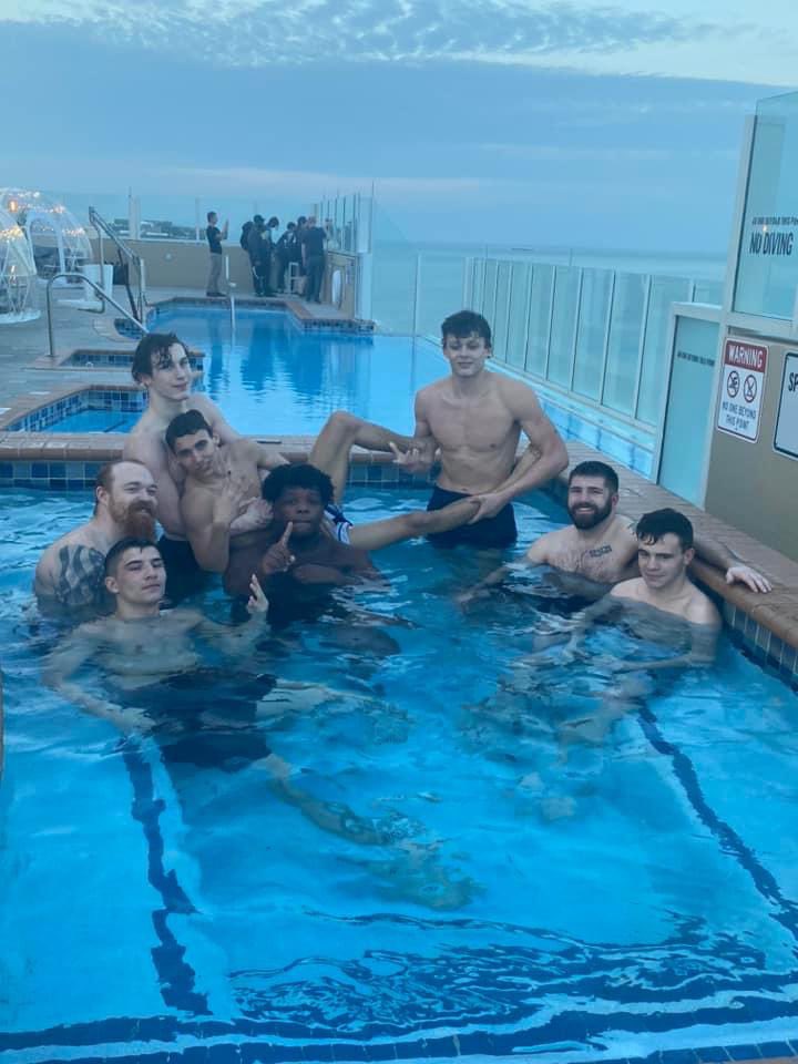 Hard practice today before STATE TOURNAMENT