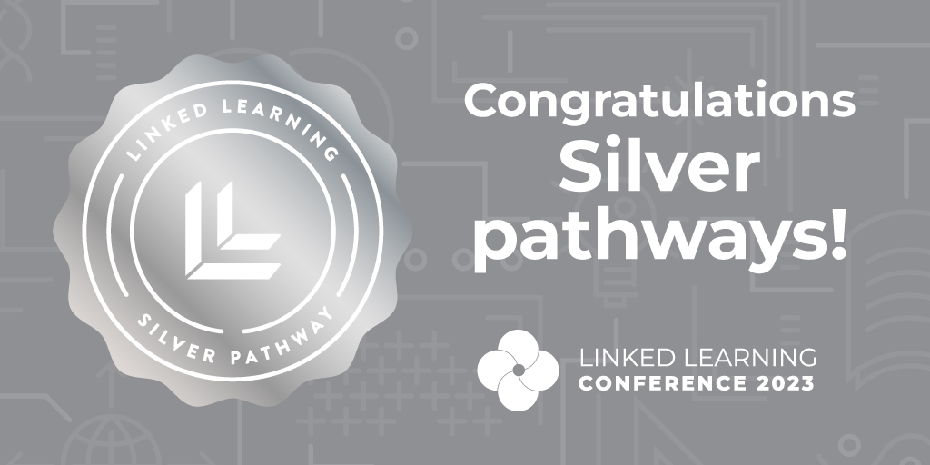 👏👏 👏  Congratulations to all of the districts who earned Linked Learning Silver Certification! 👏 👏 👏 

<a href="/avuhsdistrict/">Antelope Valley Union High School District</a> 
<a href="/ColtonJUSD/">Colton Joint Unified</a> 
@LongbeachUSD 
<a href="/CTE_LLearningLA/">CTE-Linked Learning L.A.</a> 
@OsideUSD 
<a href="/PasadenaUnified/">Pasadena Unified School District</a> 
<a href="/SB_CitySchools/">SBCUSD</a> 
<a href="/sdschools/">San Diego Unified</a> 
<a href="/visaliausd/">Visalia Unified School District</a>