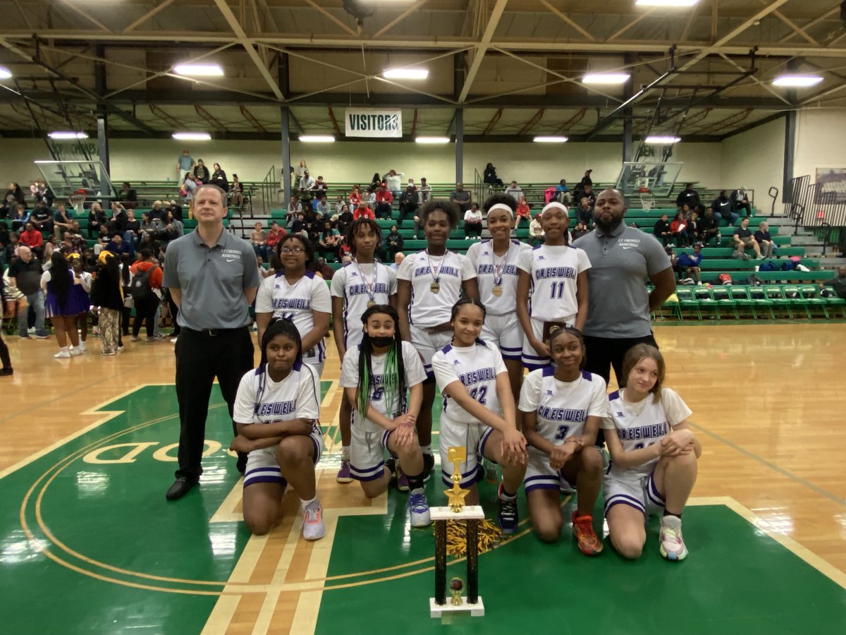 Congratulations ⁦<a href="/ITcreswellmnps/">Creswell Middle Magnet VaPA</a>⁩ Lady Comets! 💫 ☄️ Western Division Champs! ⁦<a href="/MetroSchools/">Metro Schools</a>⁩ ⁦<a href="/TheFansInc/">The FANS</a>⁩