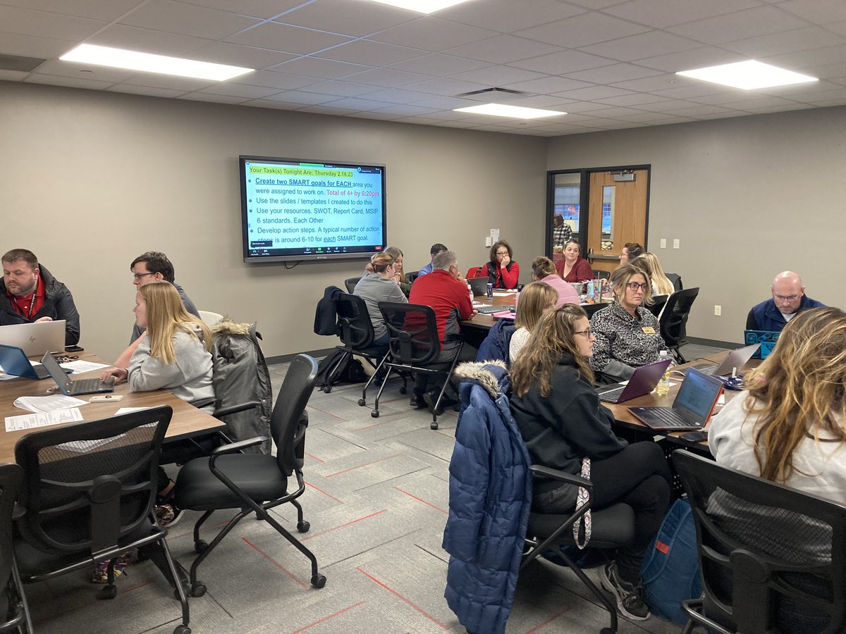 KDFIREDUP's tweet photo. Final CSIP team meeting with Southern Boone tonight 😢OMGG! What a great team Dr Tim Roth assembled. So proud of this group and how dedicated they were/are to improvement and students! #WEGotTo #CSIP #ChasingGreat #team #Community @SoBoCoSchools https://t.co/rHgsEqKNCY