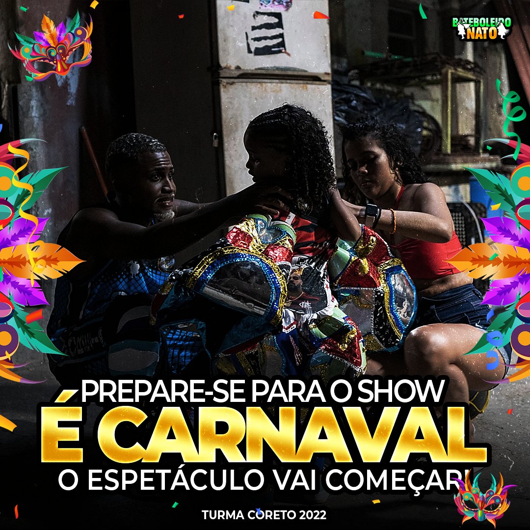 ÓTIMO CARNAVAL A TODOS 🎭