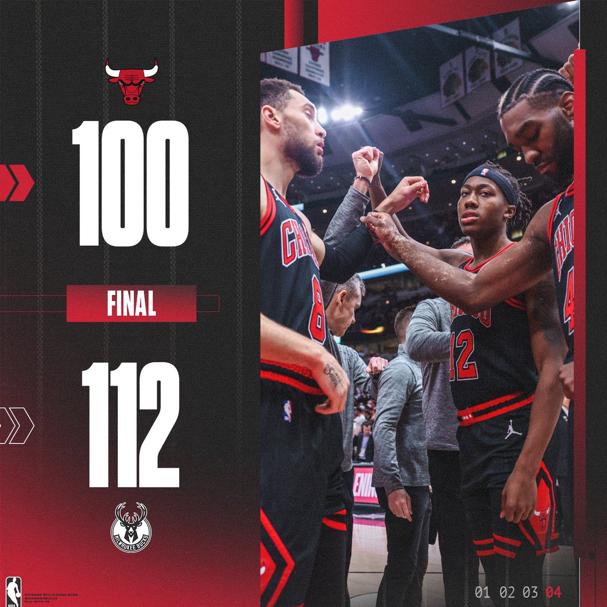 See you after the break. Chicago Bulls chicagobulls