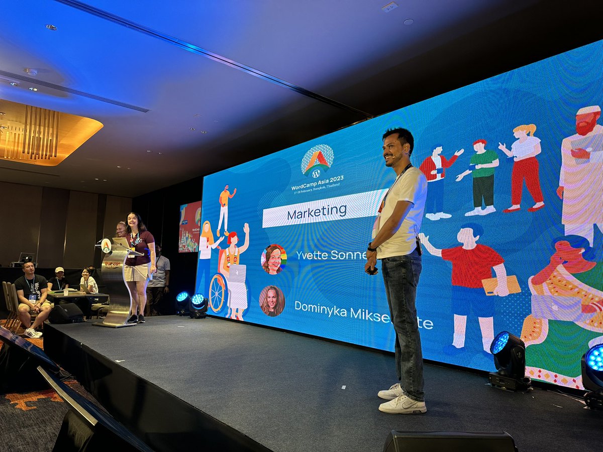 TacoVerdo's tweet photo. #Marketing will be ran by @yvettesonneveld and @MarijaDominyka! Go contribute! #WCAsia https://t.co/w0EL1baooA