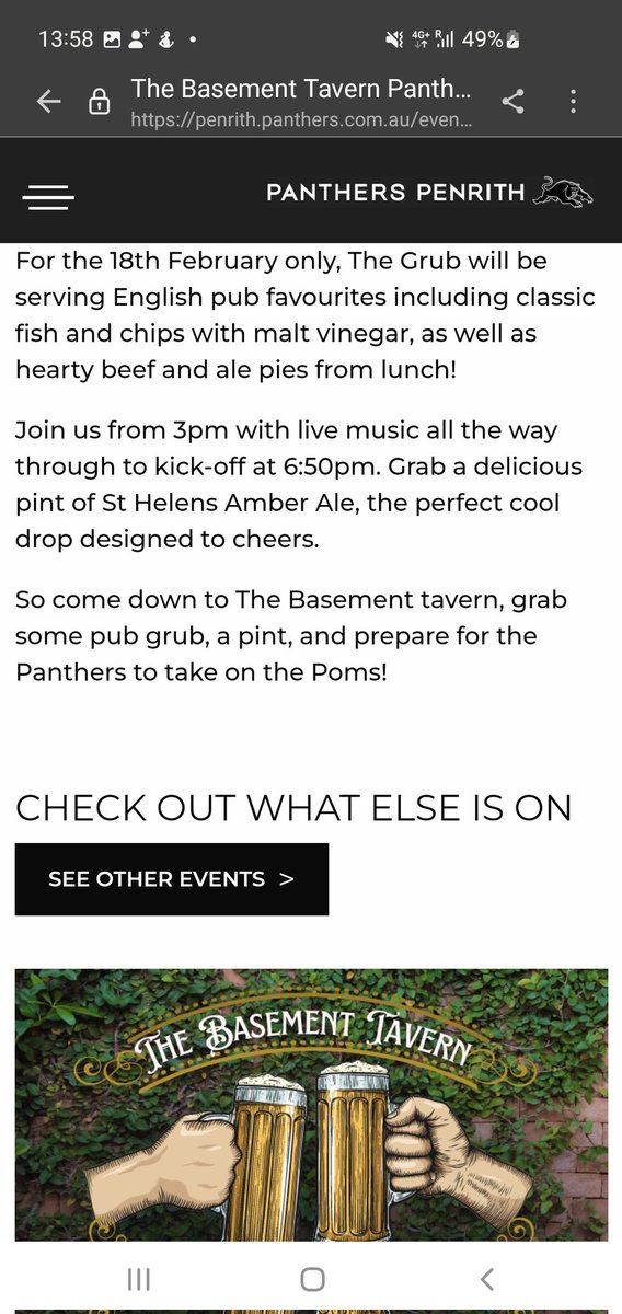 Update from <a href="/PenrithPanthers/">Penrith Panthers 🐾</a> &amp; <a href="/Saints1890/">St.Helens R.F.C.</a> on pre game meet up for all Saints fans travelling to the WCC game. Let's fill the place and make some noise. #COYS