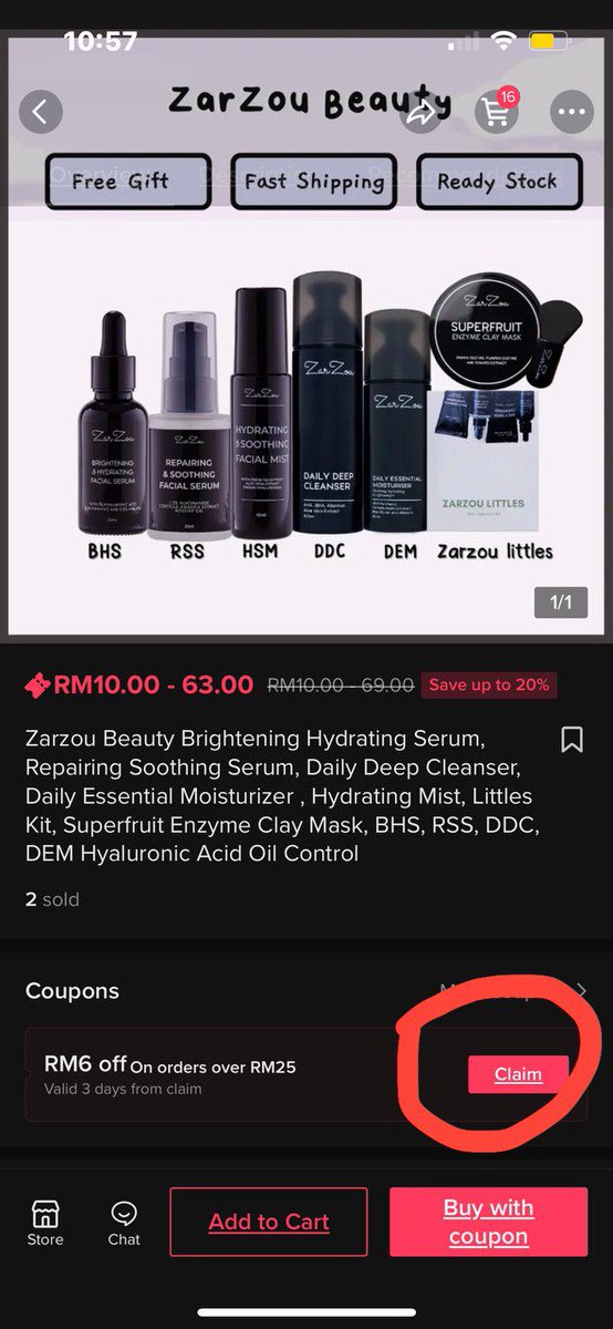 purrskin's tweet photo. FRIDAY DEALS on tiktok✨
RM6 OFF voucher kembali lagi😍 purchase above RM25 and dapat RM6 discount! 

And special today purchase above RM150, dapat free trial Axis Y Dark Spot Serum tau🥰 Jom cuci mata at our shop!

https://t.co/pT2wX0yoHE https://t.co/FsL11KnSIM