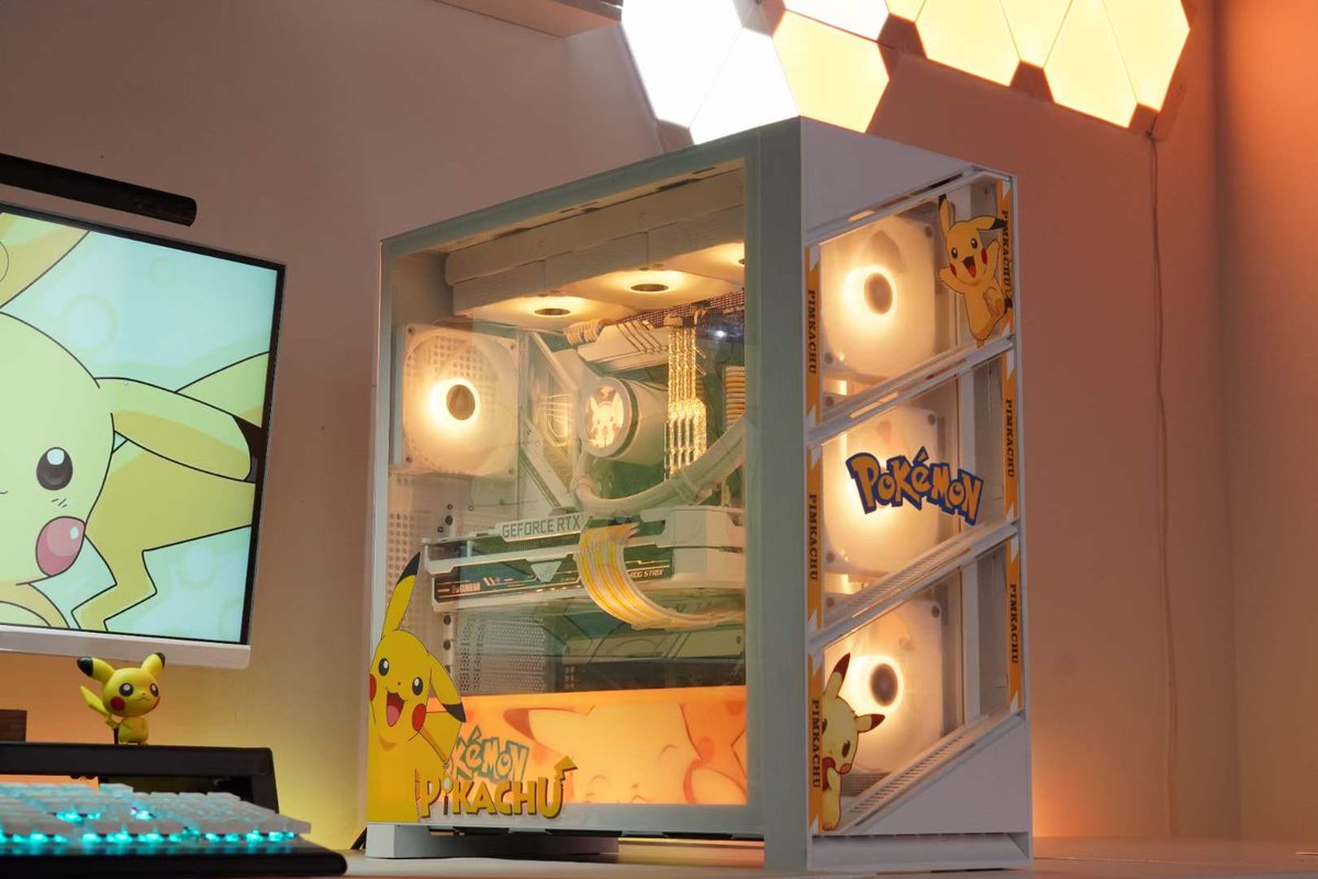 HSegotep's tweet photo. Check out this cute themed gaming PC build featuring the Segotep KL-Aeolus!
#ATXcase #Segotep #GamingPCs #GamingPCBuilds #GamingPCSetups #GamingSetup #PCCase #GamingLife #GamingLifestyle #PCCaseThemev https://t.co/gc21aTMItU