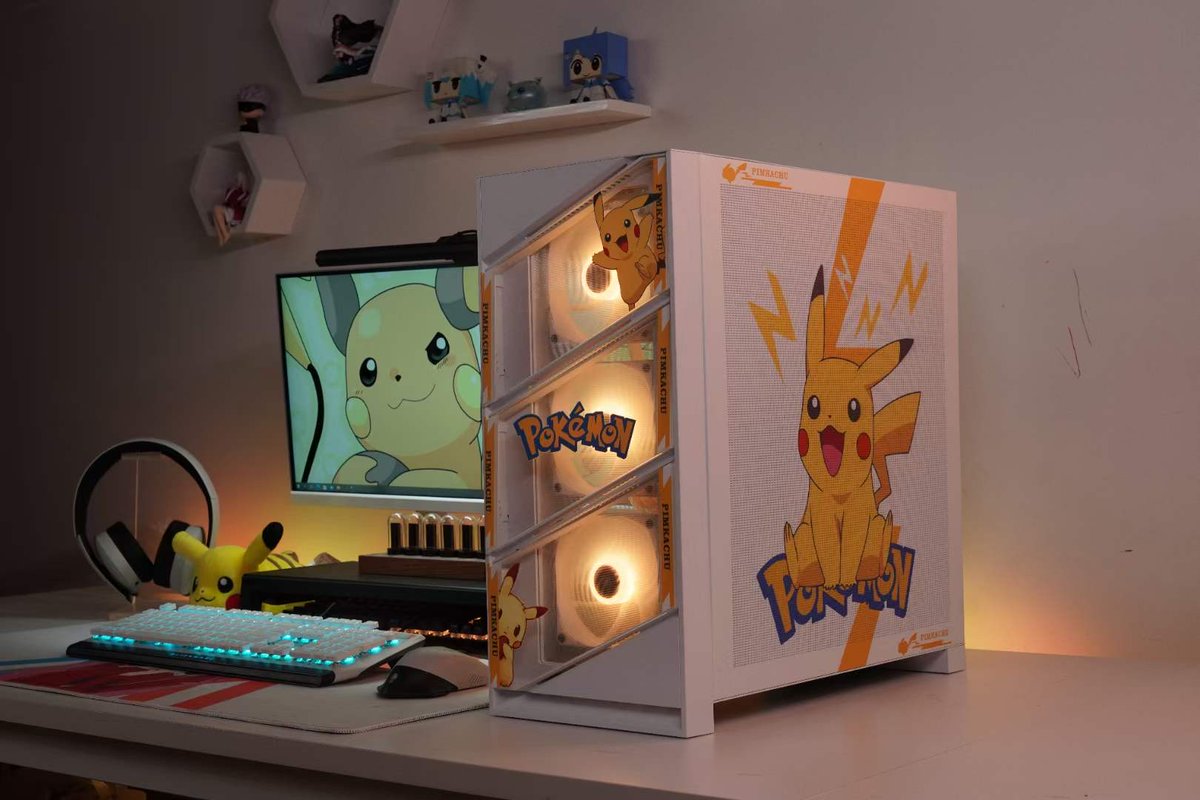 HSegotep's tweet photo. Check out this cute themed gaming PC build featuring the Segotep KL-Aeolus!
#ATXcase #Segotep #GamingPCs #GamingPCBuilds #GamingPCSetups #GamingSetup #PCCase #GamingLife #GamingLifestyle #PCCaseThemev https://t.co/gc21aTMItU