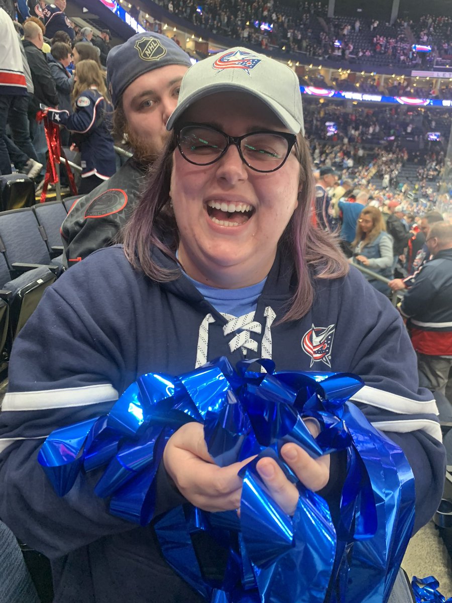 katecbjshepherd's tweet photo. That feeling when the #cbj actually win https://t.co/L5gbFOmMAJ
