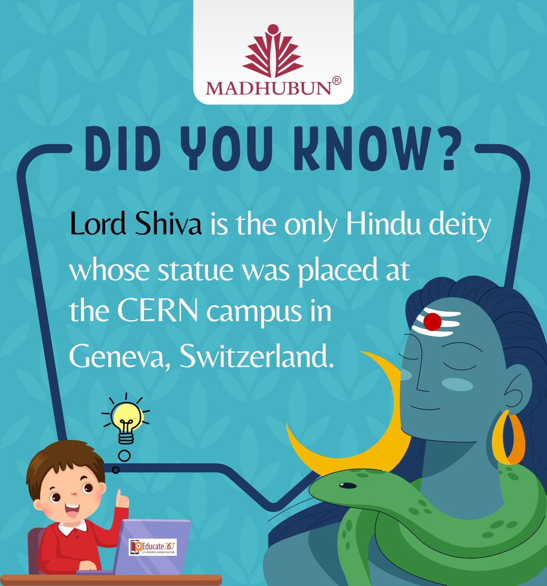 madhubun_books's tweet photo. #madhubuneducationalbooks #koifriday #knowledgeofindia #lordshiva #shiva #CERN #cerncampus https://t.co/77ZOgOwxlf