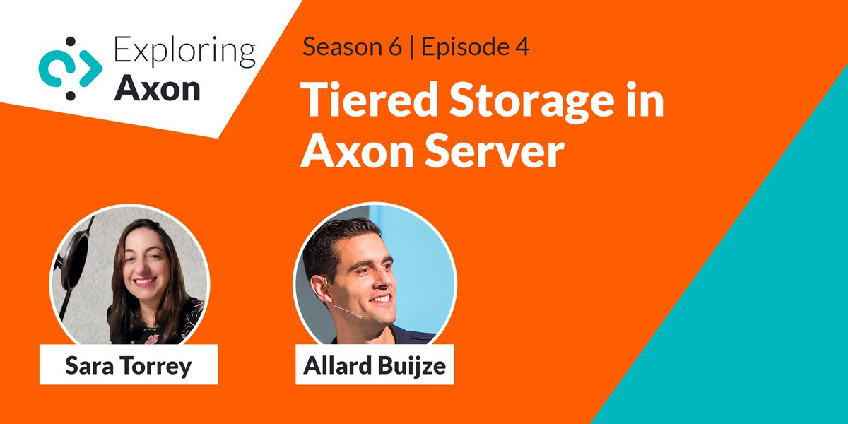 axon_iq's tweet image. Curious about the advantages of tiered storage compared to other data storage methods? Today&apos;s #ExploringAxon brings on @allardbz to discuss this new upcoming feature of the latest #AxonServer Enterprise Edition &amp;amp; its benefits.

Listen now: hubs.li/Q01CH_M-0