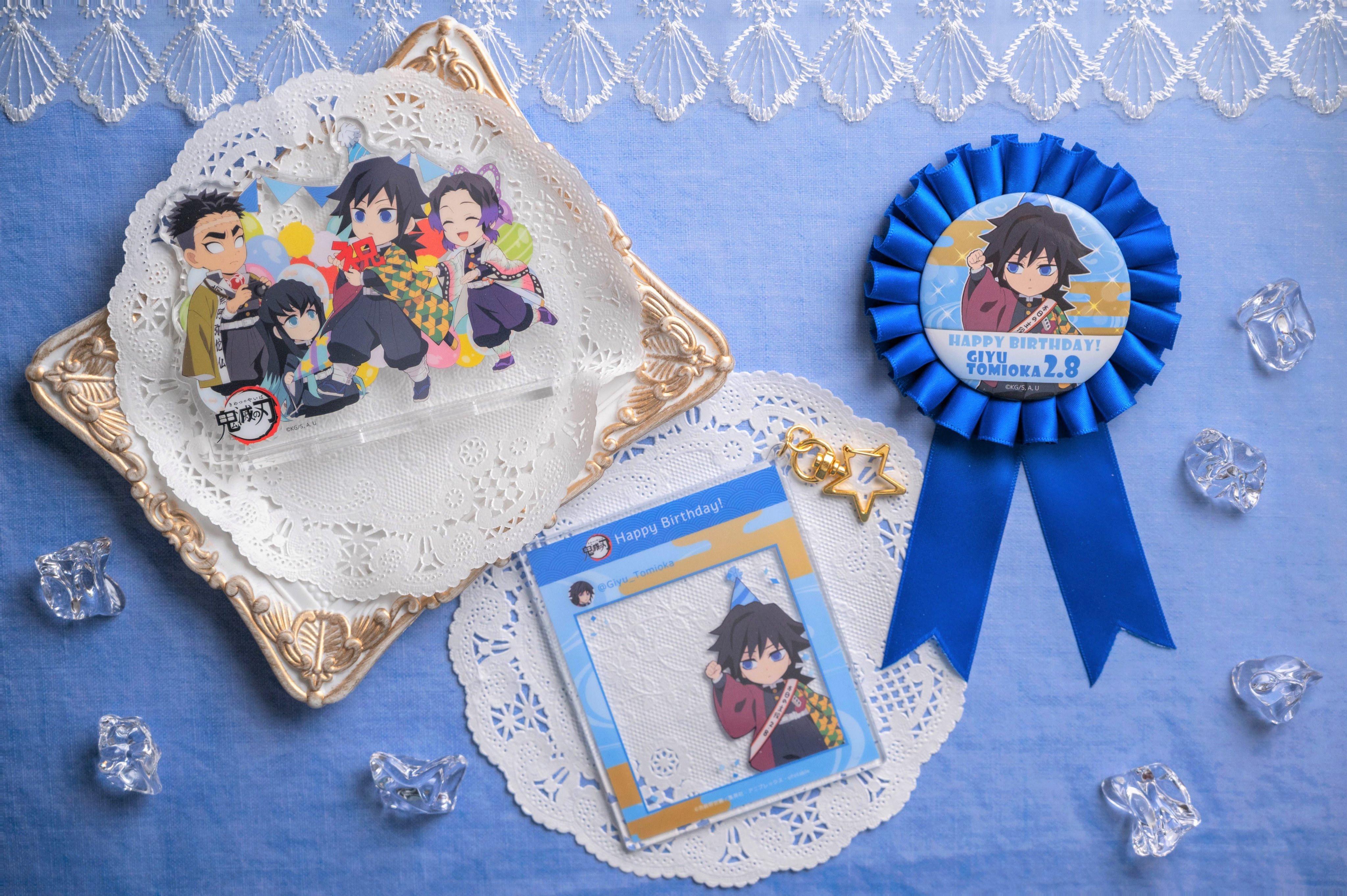 鬼滅の刃 ufotable お楽しみくじ まとめ売り　冨岡義勇　4点セット き*と様 鬼滅の刃 ufotable dining お楽しみくじ まとめ売り 冨