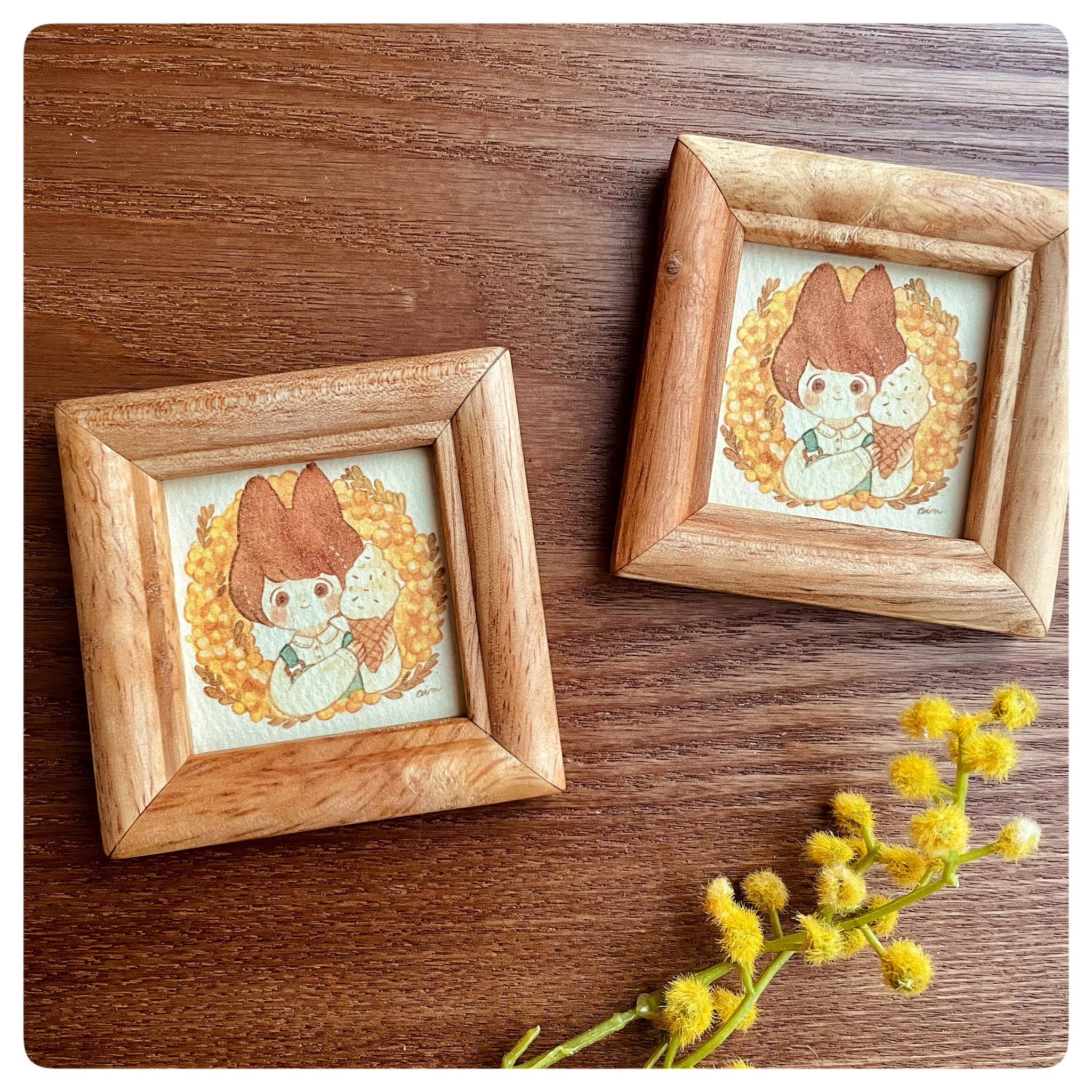 価格交渉可】まつうらあい原画2作品