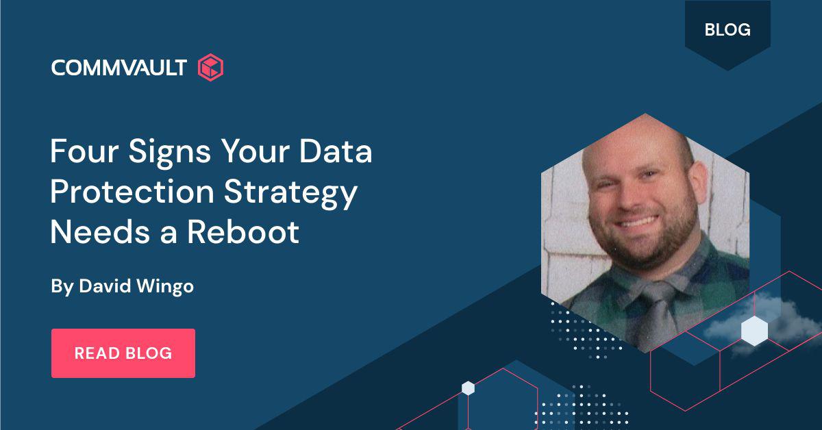 Is your organization's #dataprotection strategy ready for the modern cloud era? The world of technology is constantly evolving, and so should your approach to #datamanagement and protection. Check out our latest blog to see if it's time for a reboot! ow.ly/rtCu104v9JB