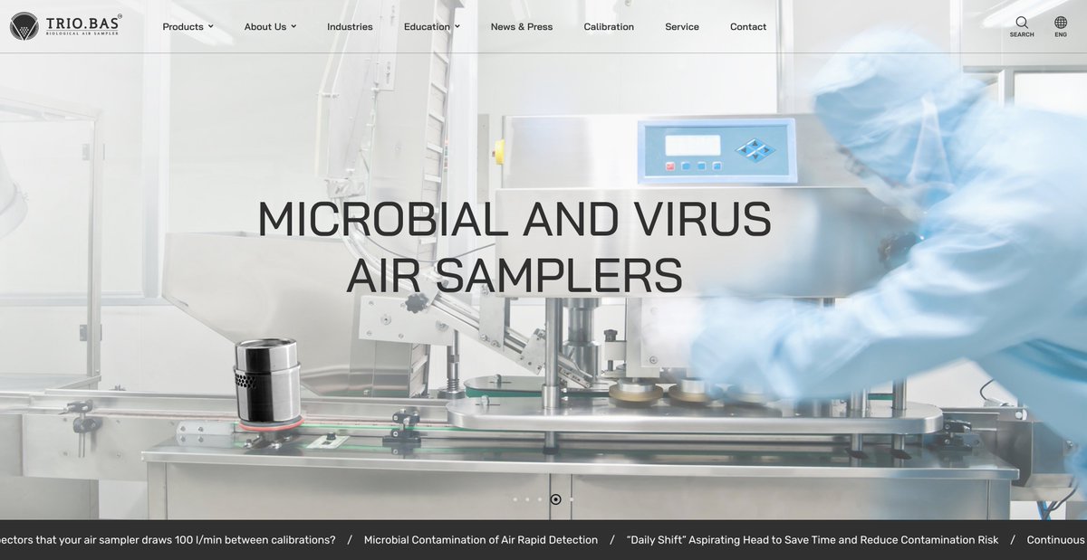 aroundlab's tweet photo. EU GMP Annex 1 and Orum International
https://t.co/XXtUQNAZYo

#triobas #airsampler #activeairsampling #microbiological #environmentalmonitoring

🔝🇮🇹
• TRIO.BAS™ | Microbial Air Sampler | ORUM INTERNATIONAL | MADE IN ITALY
• ORUM INTERNATIONAL https://t.co/ReCfcIIWnR