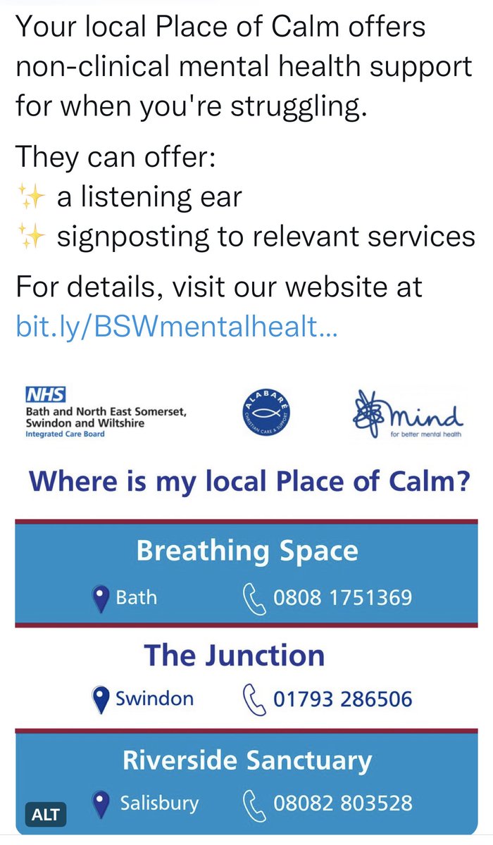 Struggling? Like someone to talk to? Help is available please see below ❤️ #wiltshire #bath #banes #swindon