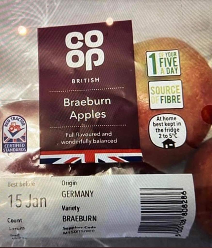 Yet another example of irresponsible labelling from the very customers who demand so much from us, their suppliers. When will this madness stop.