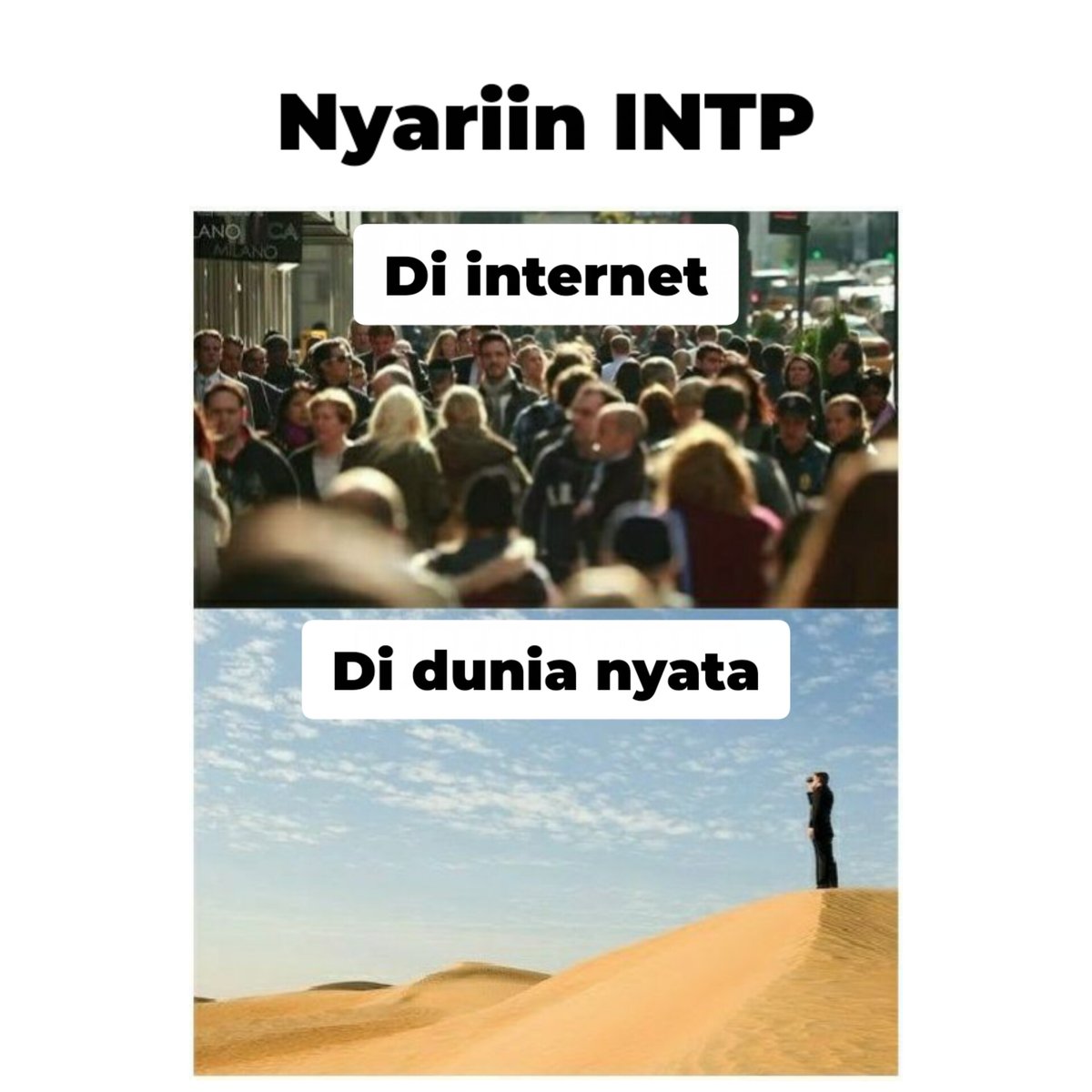 Boo_Indonesia's tweet photo. Ada berapa INTP yang kamu temukan di dunia nyata? 😆

#INTP #memeINTP #INTPmeme #16personalities https://t.co/0FuAntxUDc