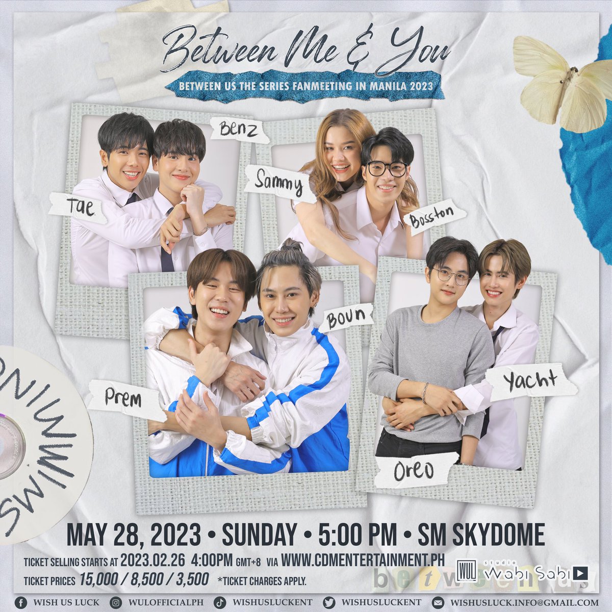 wishusluckent's tweet photo. [1/2] Be ready to get tied with a hemp rope, as you will feel different kinds of love this summer. Wish Us Luck and Studio Wabi Sabi proudly presents:

Between Me &amp; You: Between Us the Series Fanmeeting in Manila 2023 https://t.co/dGdOumBRQH