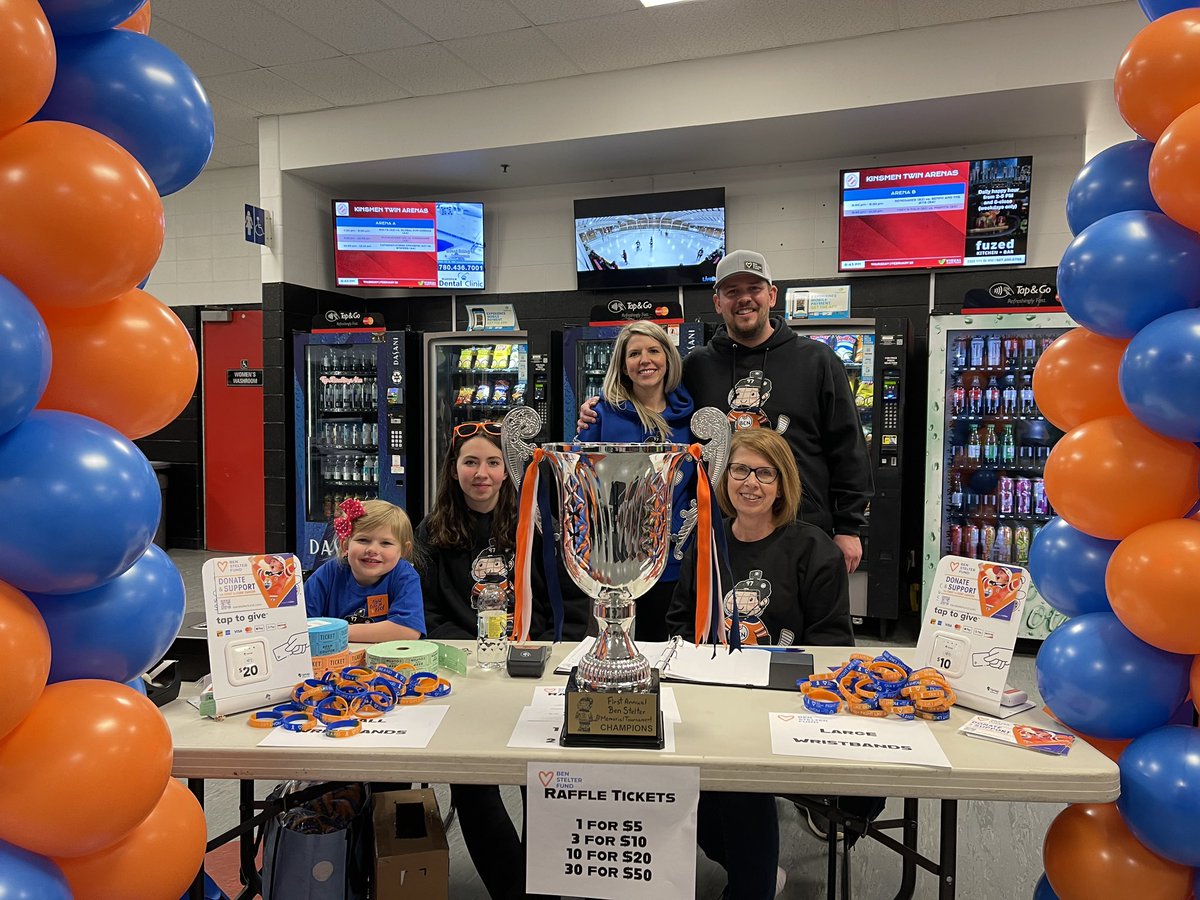 Everybody wins when you’re playing for such an amazing cause! Make sure you come down to Kinsmen arena this weekend to see <a href="/m_dan25/">Mike Stelter</a> and family and support the <a href="/BenStelterFund/">Ben Stelter Foundation</a> !