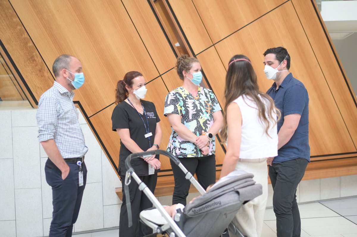 easternhealthau's tweet photo. One year on after finding himself paralysed by Guillian Barre Syndrome, Connor Fitzgerald returned to Box Hill Hospital to reunite with some of the incredible staff who helped treat him. https://t.co/IYfEzvXFE4