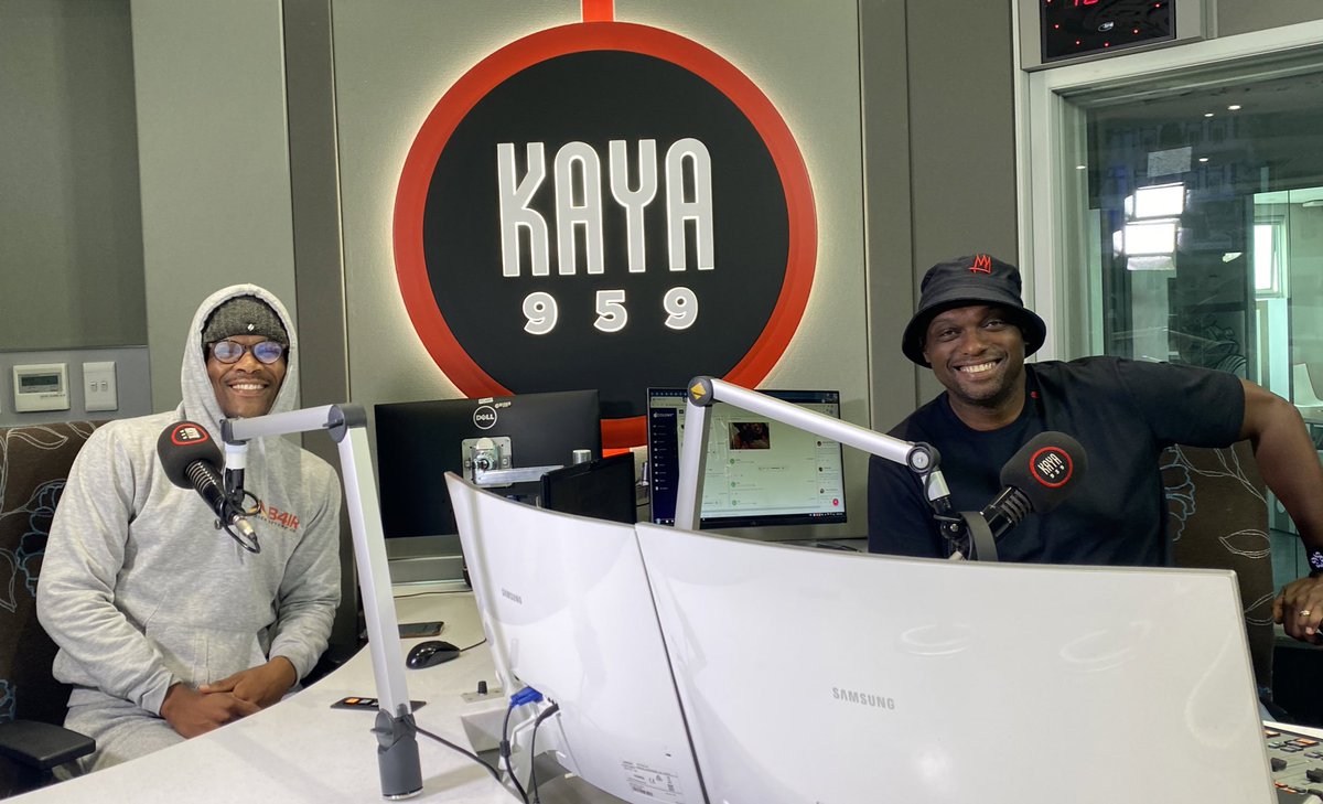 KayaOnAir's tweet photo. Today on #MyTop10At10, @tboseZA is in conversation with MC and Comedian @summar_y 

#TheBestTInTheCity https://t.co/TCfiqUi6au