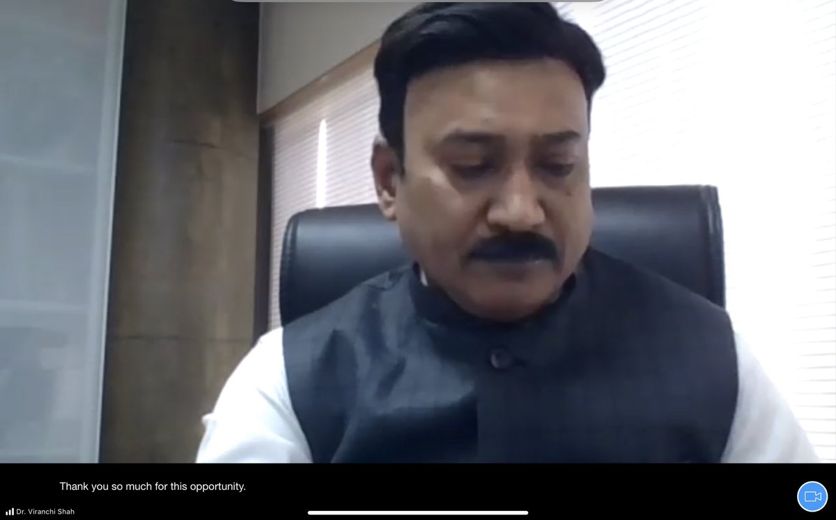 Dr Viranchi Shah, National President addressing the Regulators’ Roundtable organised by CDSCO / Ministry Of Health on the sidelines of Shanghai Cooperation Organisation.