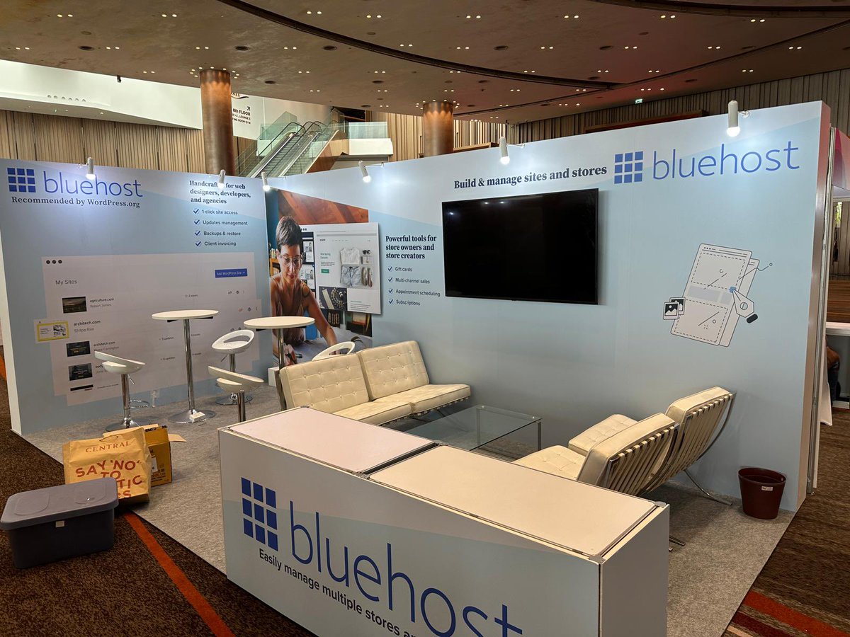 Bluehost tweet media