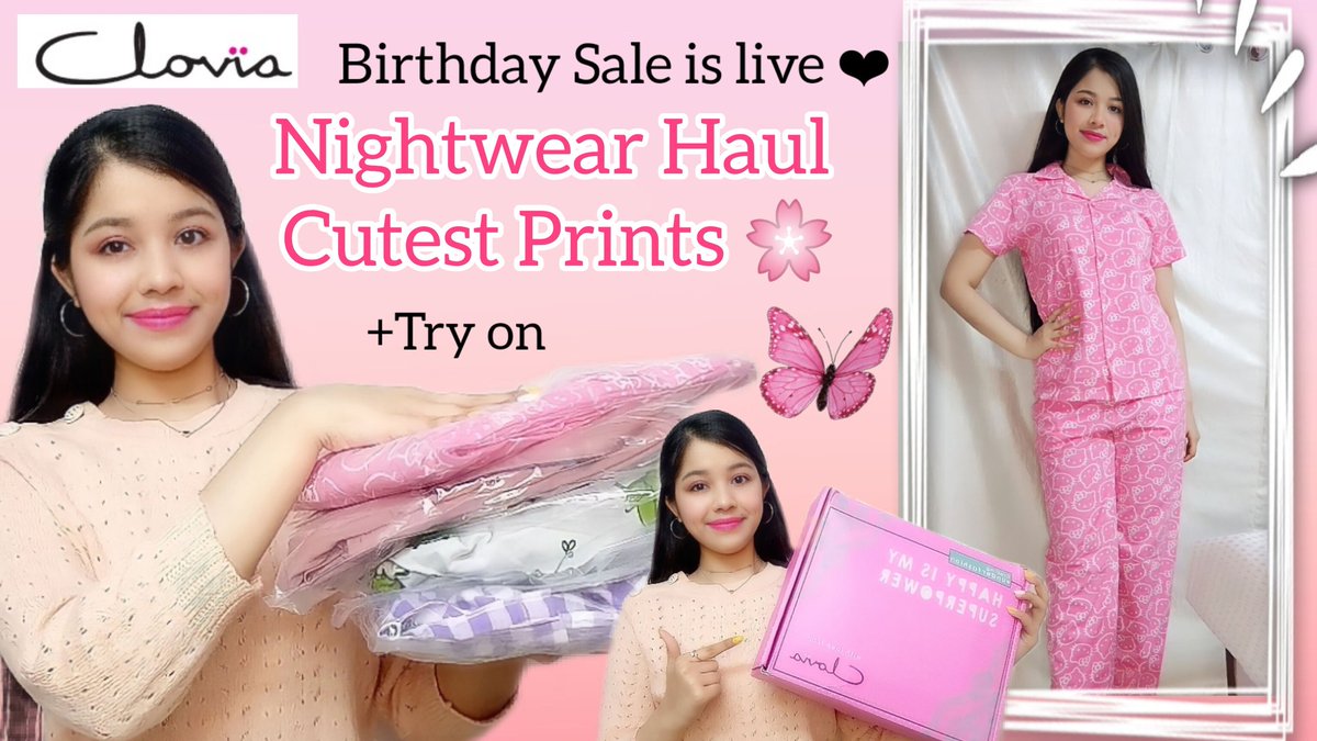 BeautyofWrath's tweet photo. New Video is out guys #Clovia #affordable #Nightwear #Haul #BirthdaySale #Review
Please Like , Share and Subscribe to my Youtube Channel 👇🌸
https://t.co/z4DlPI4Ac9 https://t.co/aFf5L7glJ4