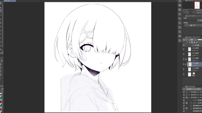久々のお絵描き。pixivのアイコン用にしよ。 