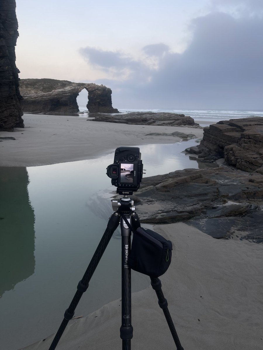 No todos los días se puede disfrutar de la Playa de las Catedrales completamente vacía #Galicia