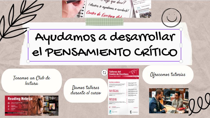 de_escritura's tweet photo. ¿Quieres saber que hace el Centro de Escritura @Nebrija por los estudiantes de 1º y 2º curso? Tenemos planes escritores siempre. Muchos y diversos. #IWCW23 #WC2Years https://t.co/2eMzqMXv6o