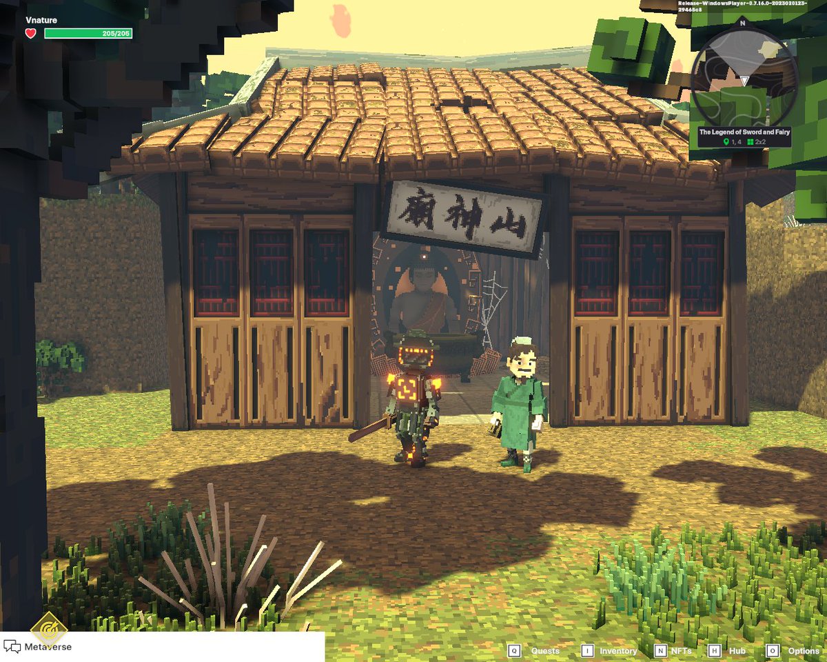 cpt_ivan's tweet photo. @TheSandboxGame I found the abandoned house in The Legend of Sword and Fairy! ⚔️ #LunarNewYearTSB https://t.co/O1DQlzkYU4