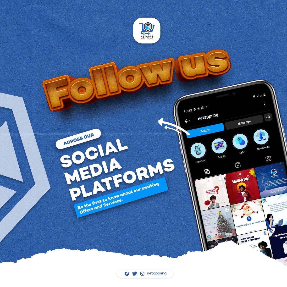 netappsng's tweet photo. Hey guys, follow
@netappsng
across all our social media platforms and stand a chance to win loads of exciting prizes...
No talk say I never do anything for you oo���!!
#staysafe #Elecciones2023Ec #netappsng #Fintech250 #weekendvibes #weekend https://t.co/x6VbnBafAB