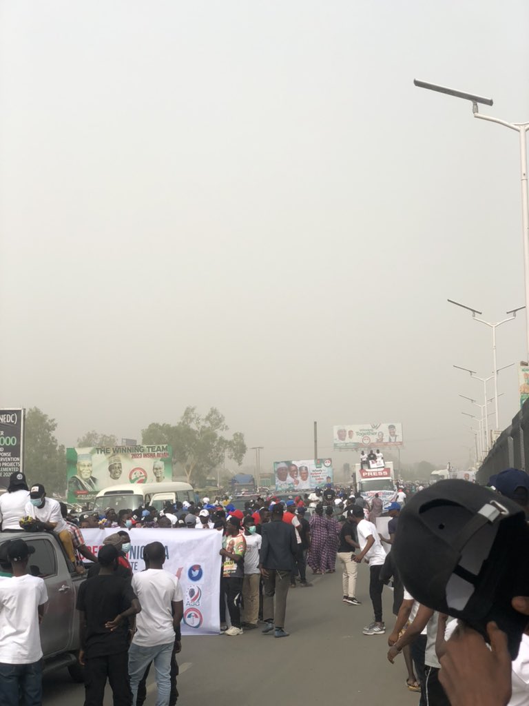 Walk for Atiku kick off! #walktorecovernigeria