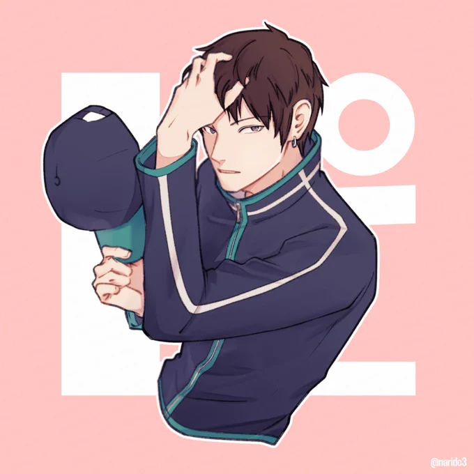 荒船さんにピアスつけてみてほしかった絵 